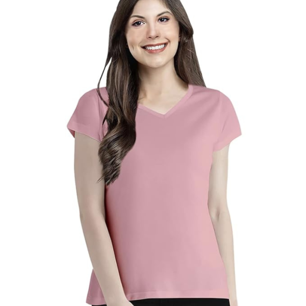 V-Neck Casual T-Shirt
